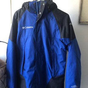 Columbia Omni-Heat Interchange coat blue